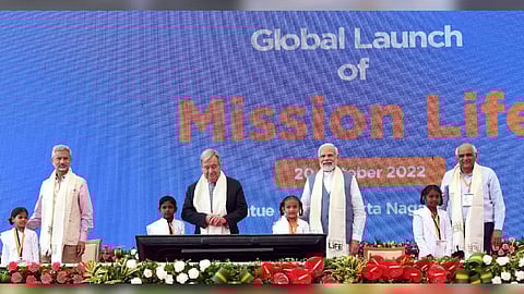 PM Modi launching Mission LiFE in Gujarat: pro-people and pro-planet effort