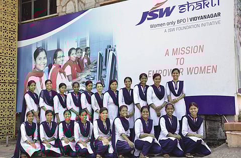 JSW Founation’s women only BPO: empowering women