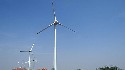 File picture of wind mills in Karnataka