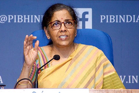 Sitharaman: collected but not transferred