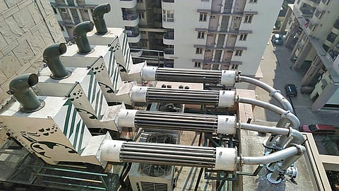 Chakr Shield works on an innovative solvent-based method