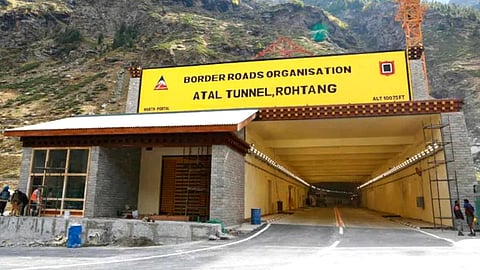 Atal Tunnel: at last light at the end