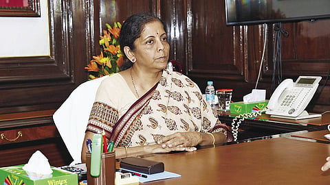 Sitharaman: defending levies