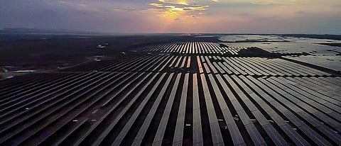 The Rewa solar power plant