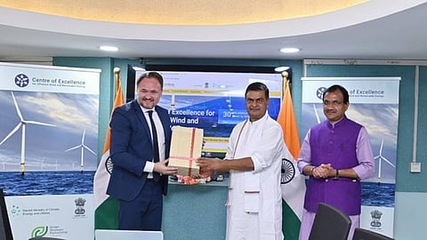 Dan Jørgensen and R.K. Singh inaugurated the Centre of Excellence for Offshore Wind and Renewable Energy