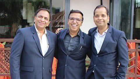 Biran, Chavan and Bakhtiani: ready to take off