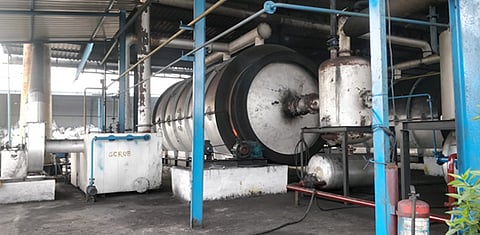 An environmentally friendly thermal degradation process.