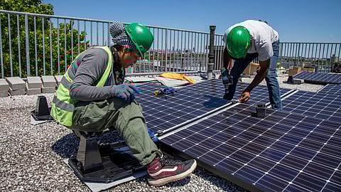 The war in Ukraine has pushed the expansion of solar power in Europe