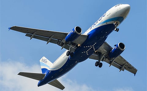 There’s a green streak in the sky today, says IndiGo