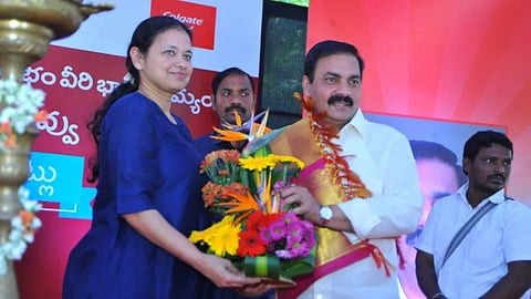 Narasimhan at the partnership event