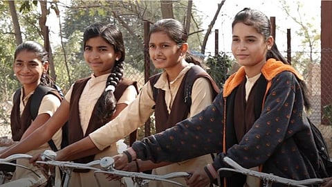 Enabling girls to get to school on their own bicycles