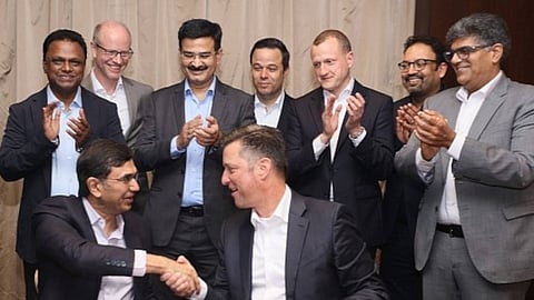 M&M is exploring a partnership with Volkswagen AG to source EV components such as batteries and motors