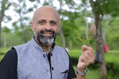 Ketan: commanding a premium for his tea