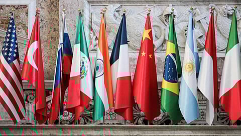 India urged the G20 countries to commit to bringing down per capita emission