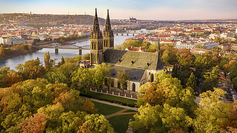 Vyšehrad is a historic fort in Prague, the most popular destination for travellers to the country