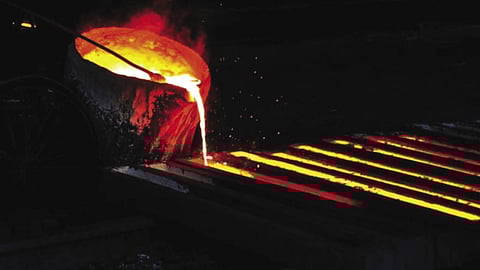 While making 1 tonne of steel, carbon to the tune of 1.85 tonnes is released
