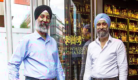 The Singh brothers: in high spirits