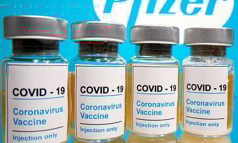 Pfizer said its mRNA vaccine has a 90 per cent effectiveness rate