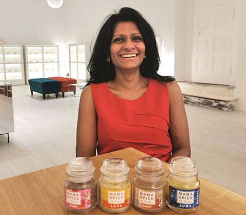 Sivadasan in her Mama Spice outlet: indulging her life’s passion