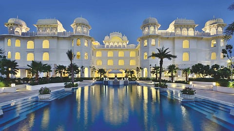 The Leela Palace Jaipur was converted into a branded Leela Palace in less than six months