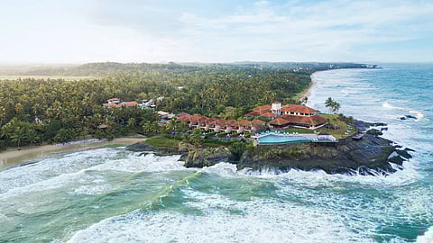 An aerial view of Jetwing Saman Villas, Bentota