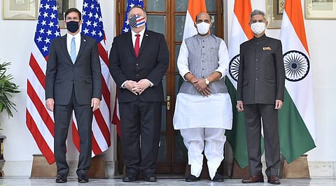 Esper, Pompeo, Singh and Jaishankar: We are here to deepen our strategic partnership