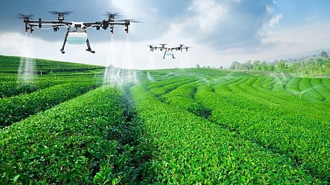 Agriculture drones efficiently study external factors like weather, soil conditions, and temperature