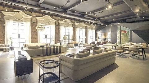 The spacious interiors at the Vita Moderna Experience Centre