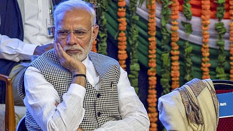 Modi: in near-radio silence