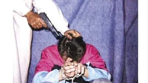 Journalist Daniel Pearl in captivity