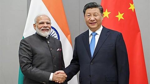 Modi with Xi: moving closer?