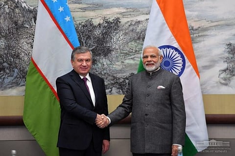 Mirziyoyev with Modi: relationship between India and Uzbekistan is on an upward trajectory