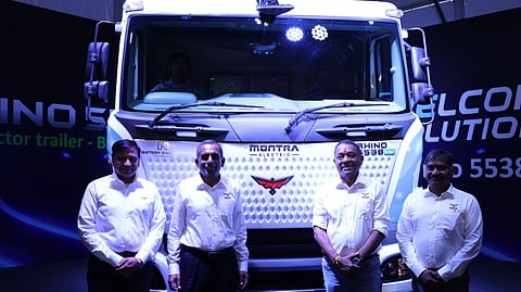 Murugappan (third from left): We are making clean mobility