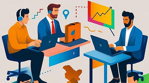 The formal flexi-staffing market is projected to reach Rs2,20,000 crore in 2025-26