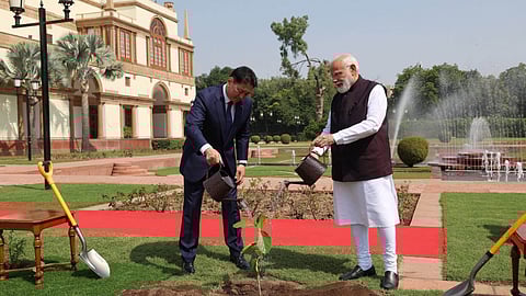 Ukhnaa with Modi: nurturing friendship