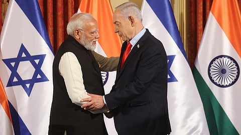 Modi with Netanyahu: fostering greater co-operation