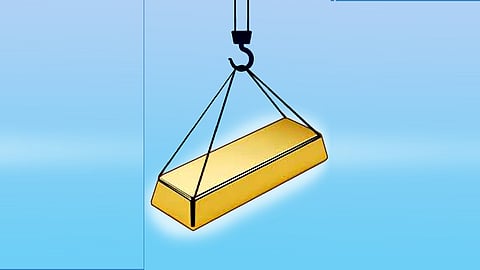 Mad rush for gold