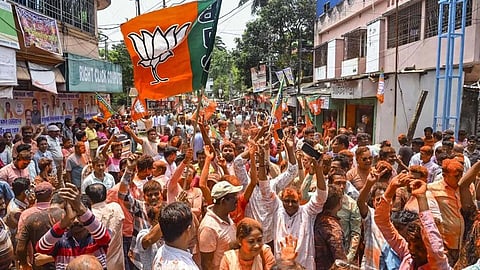 Mission accomplished: the saffron tsunami swept away the TMC