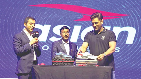 Aayush, Rajinder and Dhoni: taking a big step