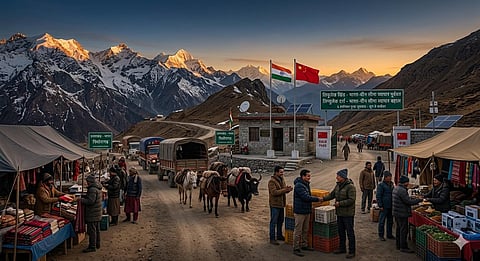 India-China border trade at Lipulekh