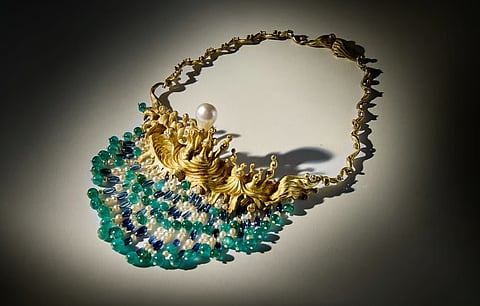 Surrealism Meets Splendour: Dalí’s ‘Swirling Sea’ Necklace Resurfaces from the Schlumberger Legacy
