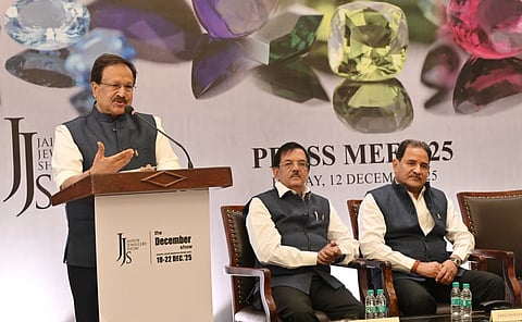 JJS Secretary Rajiv Jain addresses media