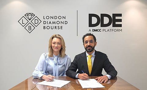 Dubai Diamond Exchange and London Diamond Bourse sign trade MoU