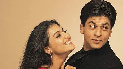 Kajol and Shah Rukh Khan in Kabhi Khushi Kabhie Gham