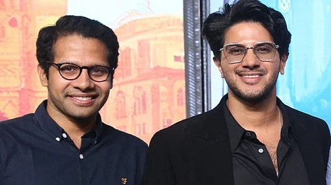 Dulquer Salmaan with Venky Atluri