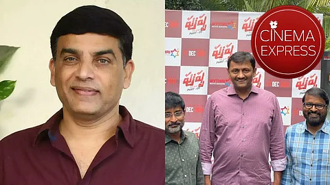 Dil Raju (L) and Mythri Movie Makers (R)