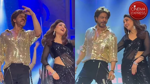 Shah Rukh Khan and Madhuri Dixit stir up nostalgia as they dance to Dil To Pagal Hai songs at IIFA 2025