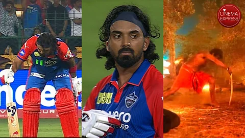 KL Rahul pulls off Kantara-style celebration