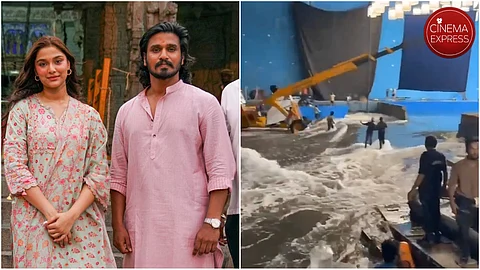 Sets of Nikhil Siddhartha’s The India House flooded