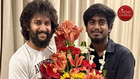 Abishan Jeevinth meets Nani, calls him a "humble and grounded person"
